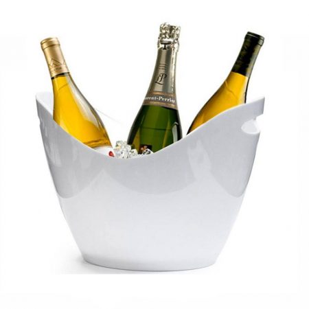 Champagne køler hvid 8 liter