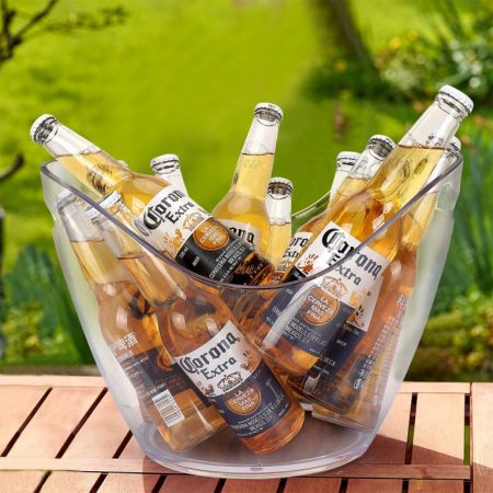 champagne køler transparent 8 liter