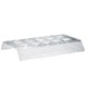 Shotbakke transparent til 10 shot